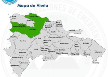 COE coloca cuatros provincias en alerta verde por vaguada
