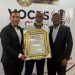 Grupo de Medios Vizcaíno Piñeyro reconoce al director de 002 Radio TV Ing. Pascual Linarez