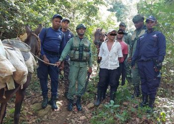 Senpa detiene a siete personas y ocupa equipos
