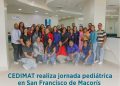 Médicos de CEDIMAT y Salud Pública atienden niños con cardiopatías en San Francisco de Macoris
