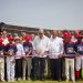 Abinader inaugura campo de béisbol Nelson Mateo en Pizarrete, Peravia, tras 26 años de espera; impactará a unas cinco mil personas