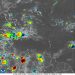 Indomet prevé aguaceros y tormentas eléctricas durante la tarde en provincias del interior este sábado