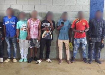 Detienen 41 indocumentados en Picapollos y tiendas chinas,en La Romana