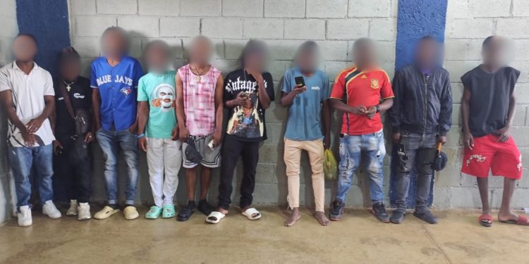 Detienen 41 indocumentados en Picapollos y tiendas chinas,en La Romana 