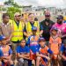 Ministro Jean Luis Rodríguez encabeza jornada de supervisión de proyectos de infraestructura social en Santo Domingo Norte y construcción del play de Los Girasoles