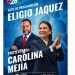 Eligio Jáquez anuncia su apoyo a Carolina Mejía con gran acto este domingo