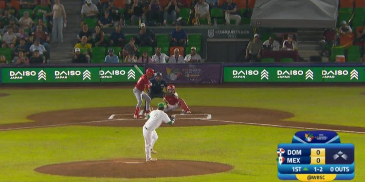 México deja en el terreno a República Dominicana con dramático triunfo 2-1 en la séptima entrada