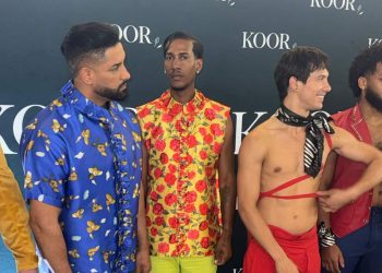 Rafael jequei Dominicano de Consuelo debuta en New York Fashion Week