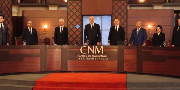 El Consejo Nacional de la Magistratura celebra nueva sesión de trabajo en el proceso de selección de jueces de la Suprema Corte de Justicia