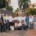 Carolina Mejía continuó esta semana con su amplio recorrido por los principales proyectos y con la entrega de obras