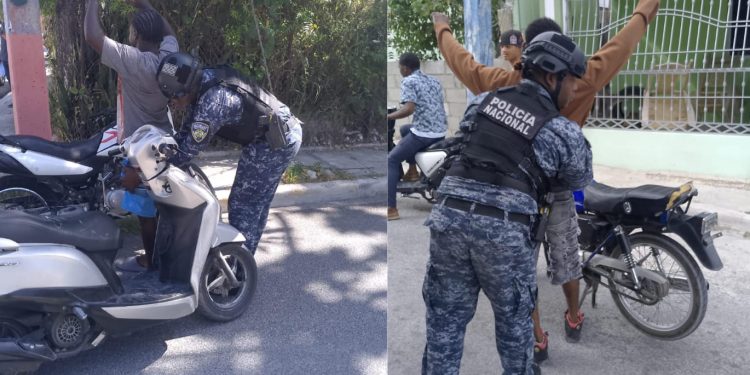 Policía Nacional ejecuta 18 órdenes de arresto en menos de 24 horas en Barahona