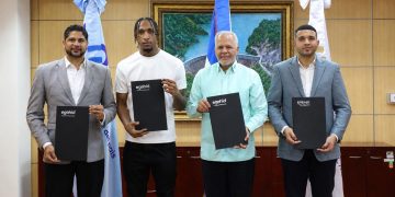 EGEHID fortalece apoyo al deporte con acuerdo que incorpora a Jassel Pérez como embajador