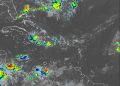 Indomet prevé aguaceros fuertes, tormentas eléctricas y ráfagas de viento este martes por efectos de una vaguada