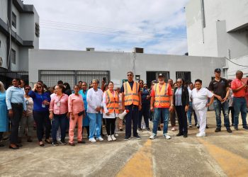 Hospital Materno Infantil San Lorenzo de Los Mina se unió al Simulacro Nacional de Terremotos convocado por el COE