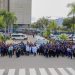 Policía Nacional evacúa en tres minutos a 1,464 agentes durante simulacro de terremoto