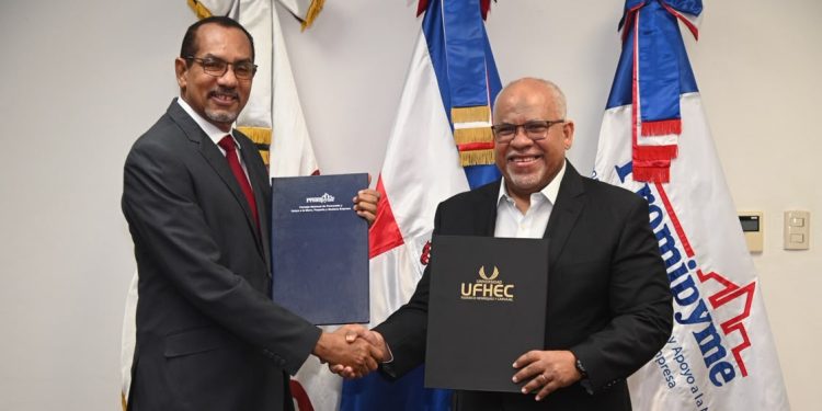 UFHEC y PROMIPYME firman alianza para fortalecer emprendedores y Mipymes