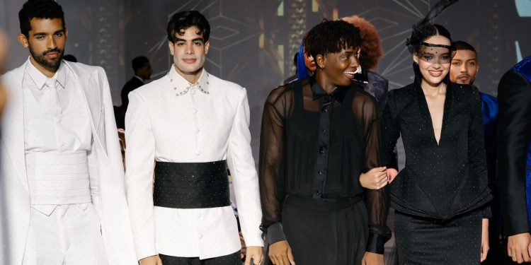 Starlin De Holma presenta en FDLA New York una visión opulenta de la moda nupcial masculina