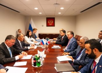 Canciller Bisonó fortalece diálogo de alto nivel con Rusia durante encuentro con Serguéi Lavrov