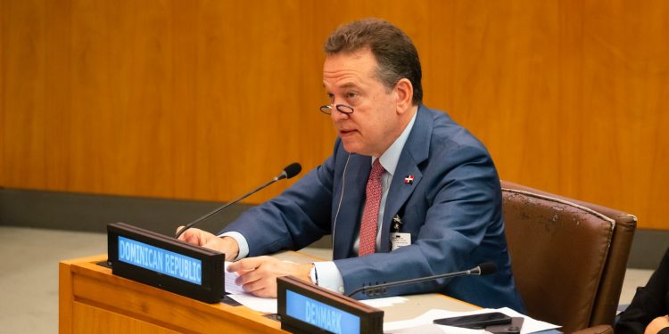 Canciller Bisonó respalda renovación de la Fuerza de Supresión de Bandas en Haití; exhorta a extender su mandato por un año en marzo de 2027