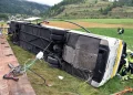 Cuatro muertos y 40 heridos en accidente de un autobús de turistas neerlandeses en Suiza