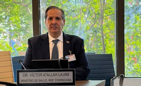 Víctor Atallah presenta avances de RD en prevención y atención del accidente cerebrovascular ante la ONU