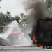 Atentado con carro bomba deja tres heridos y obliga a cerrar vía Panamericana en Colombia