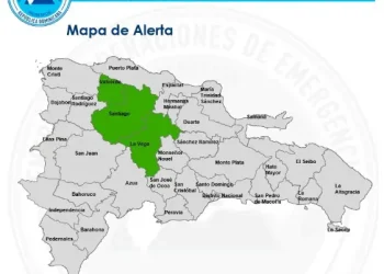 COE coloca tres provincias en alerta verde por lluvias e inundaciones
