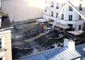 Un incendio destruye el mercado más antiguo de París