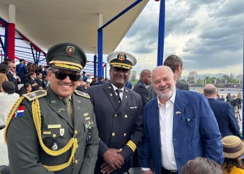 Delegación dominicana participa en la Gran Parada Militar