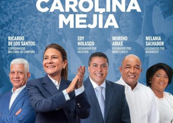 Ricardo de los Santos fortalece candidatura de Carolina e integra ex senadores