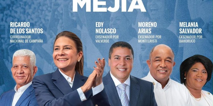 Ricardo de los Santos fortalece candidatura de Carolina e integra ex senadores