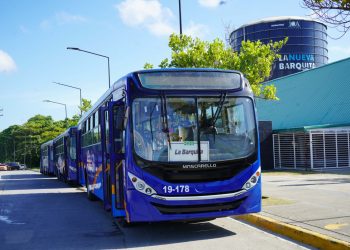 OMSA relanza corredor La Nueva Barquita con seis autobuses reformados
