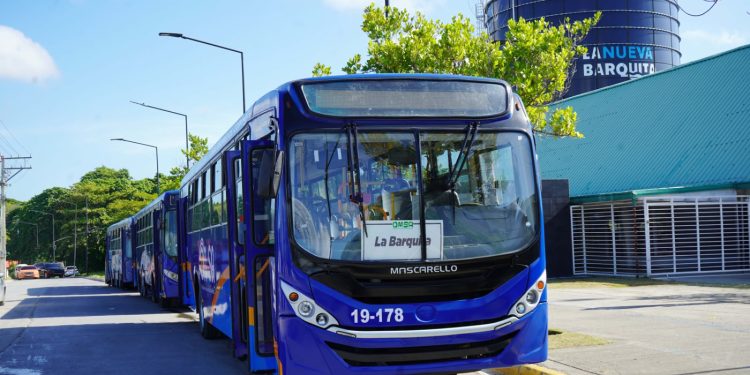 OMSA relanza corredor La Nueva Barquita con seis autobuses reformados