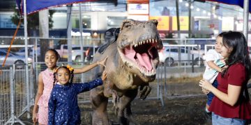 Santiago recibe la espectacular Era de Dinosaurios, directamente desde México