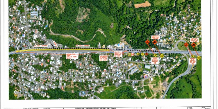 Obras Públicas anuncia cierre parcial del elevado de Piedra Blanca por trabajos de intervención