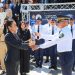 La ministra Faride Raful y director PN inician recorrido de la antorcha de los IV Juegos Mundiales de Policías de la USIP