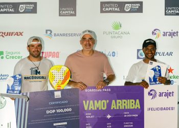 Punta Cana vive la emoción de la tercera parada del United Capital Padel Tour