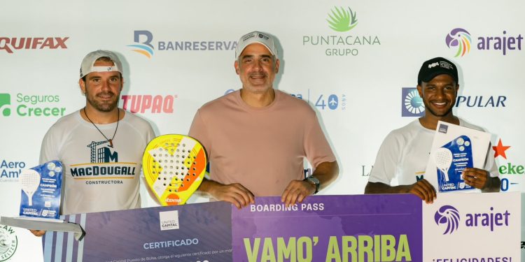 Punta Cana vive la emoción de la tercera parada del United Capital Padel Tour