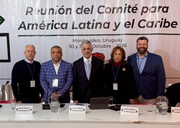 Diputado Ramón Raposo participa en reunión de la Internacional Socialista en Montevideo, Uruguay