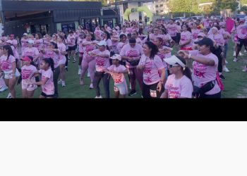 Más de 300 personas se unen en Monseñor Nouel a la caminata "Bonao Camina por la Vida" organizada por la Dra. Yanibel Morales