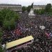 Decenas de miles de personas salen a las calles en las protestas estudiantiles en Francia