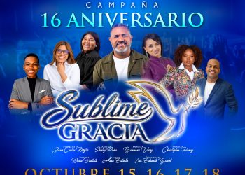 Iglesia de Dios Plena Gracia celebrará 16 años con cuatro días de música, adoración y palabra bajo el tema “Sublime Gracia 2026”