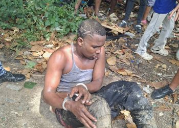 Dos reconocidos delincuentes resultan heridos en acción legal, tras agentes preventivos impedir intento de asalto en Villa Mella, SDN.