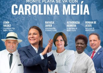 Liderazgo de Monte Plata suma respaldo a Carolina Mejía