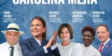 Liderazgo de Monte Plata suma respaldo a Carolina Mejía