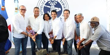 Wellington Arnaud inicia construcción del alcantarillado sanitario de El Córbano, provincia San Juan
