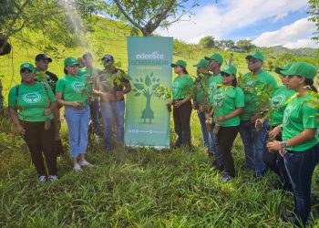 Edeeste y Ministerio de Medio Ambiente realizan jornada de reforestación en el Seybo