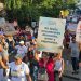 Evangélicos reúnen a familias de SDO en gran marcha para rescatar juventud de la delincuencia