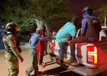Migración reporta 1,371 extranjeros indocumentados  detenidos , casi la mitad en el Cibao