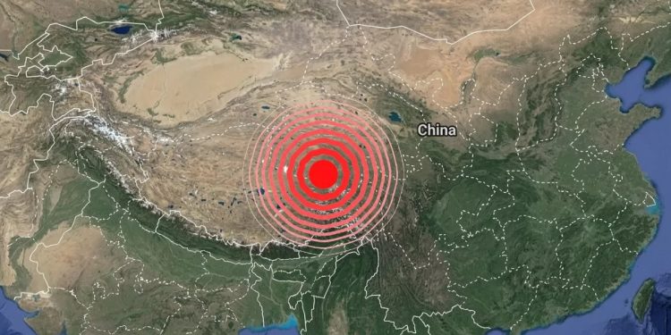 Sismo magnitud 7.0 en China deja al menos 16 muertos y más de 30 heridos
